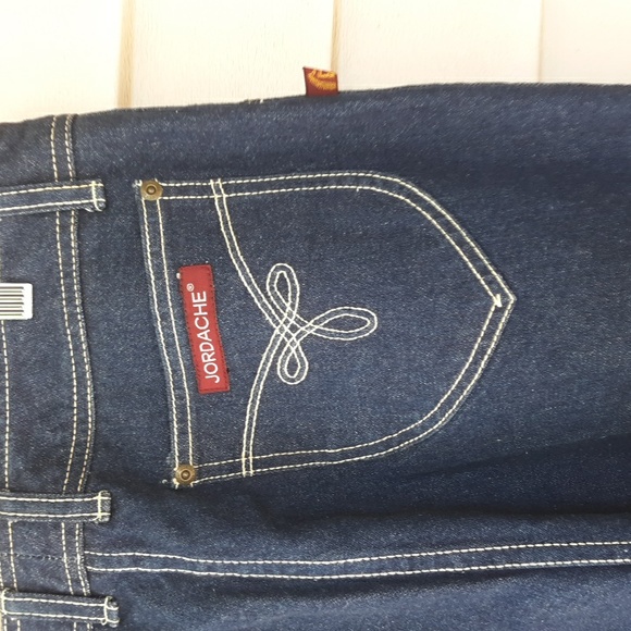 Vintage Jordache Jeans NWOT Dark Blue Horse - Picture 5 of 10